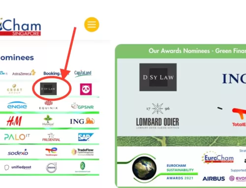 D Sy Law nominated for the Eurocham Sustainability Awards 2021